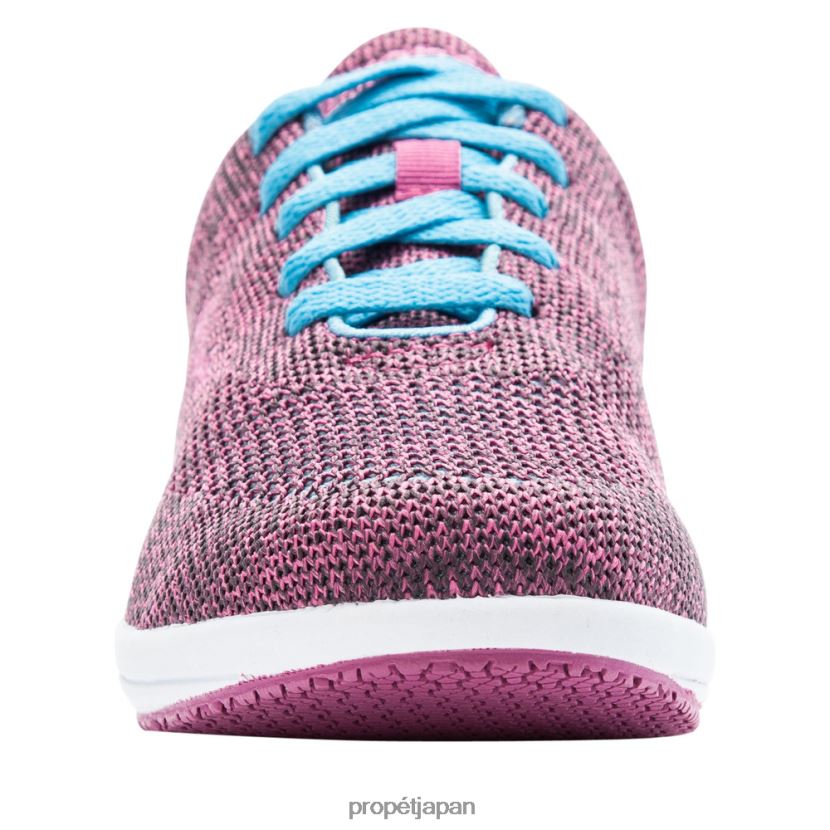 カジュアル ベリーブルー/LTグレーLTブルー/グレーピンク Propet 0608P0149 洗える歩行器の進化 女性