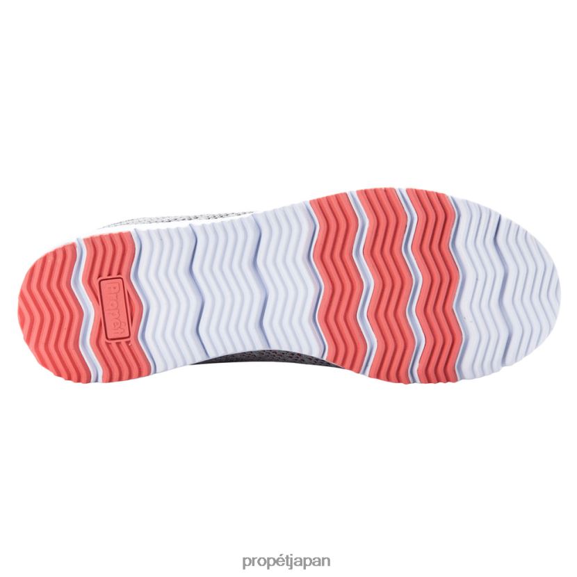 アスレチック ブラック/コーラルグレー/デニムLTブルー Propet 0608P0100 トラベルウォーカーエボ 女性