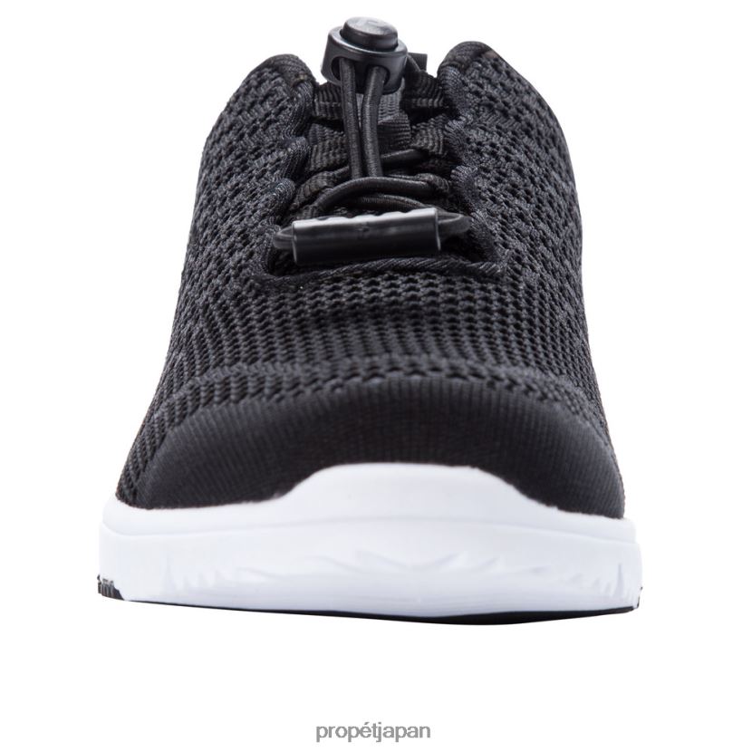 アスレチック ブラック/コーラルグレー/デニムLTブルー Propet 0608P0100 トラベルウォーカーエボ 女性