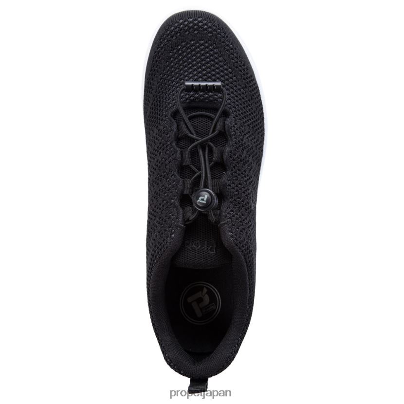 アスレチック ブラック/コーラルグレー/デニムLTブルー Propet 0608P0100 トラベルウォーカーエボ 女性