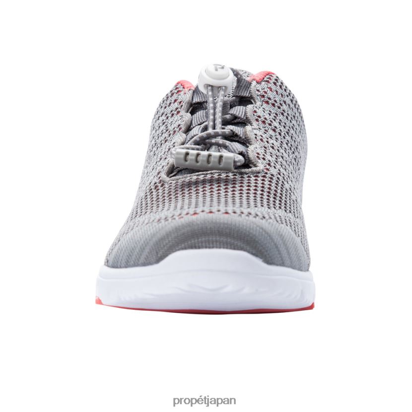 アスレチック ブラック/コーラルグレー/デニムLTブルー Propet 0608P0100 トラベルウォーカーエボ 女性