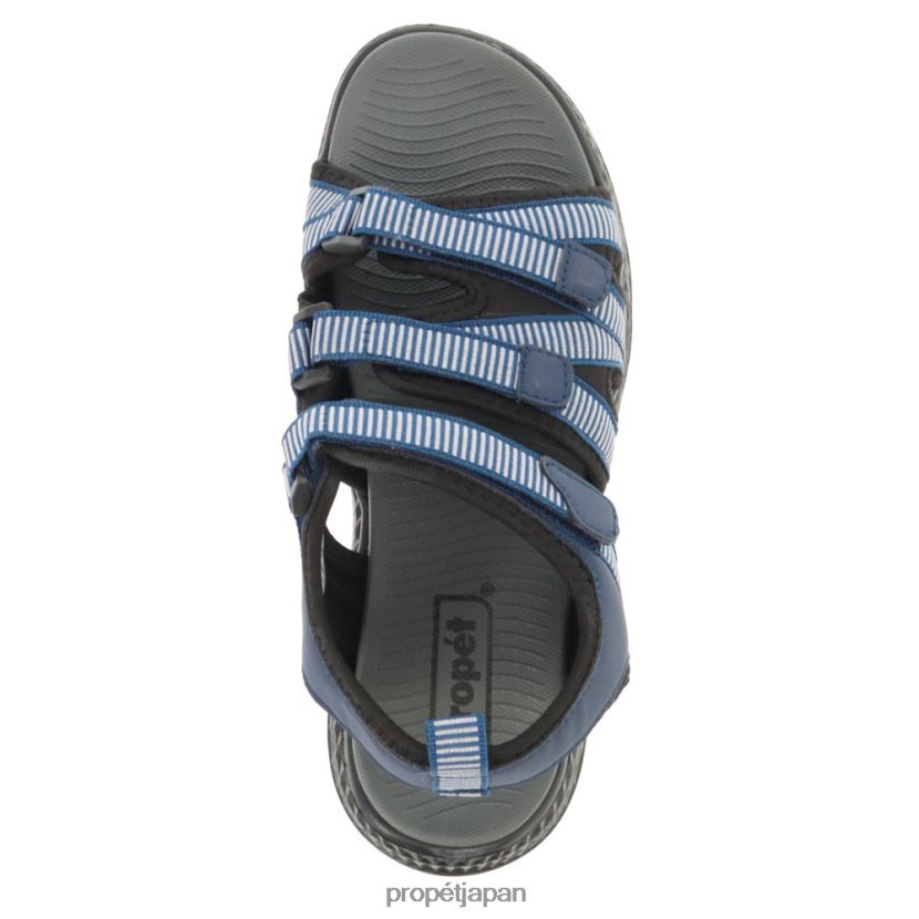 サンダル ティール/ブラック/LTグレー/ネイビー Propet 0608P0129 旅行活動的な冒険 女性