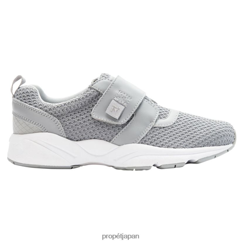 アスレチック ブラック/ブラックベリー/LTグレー Propet 0608P092 安定性×ストラップ 女性