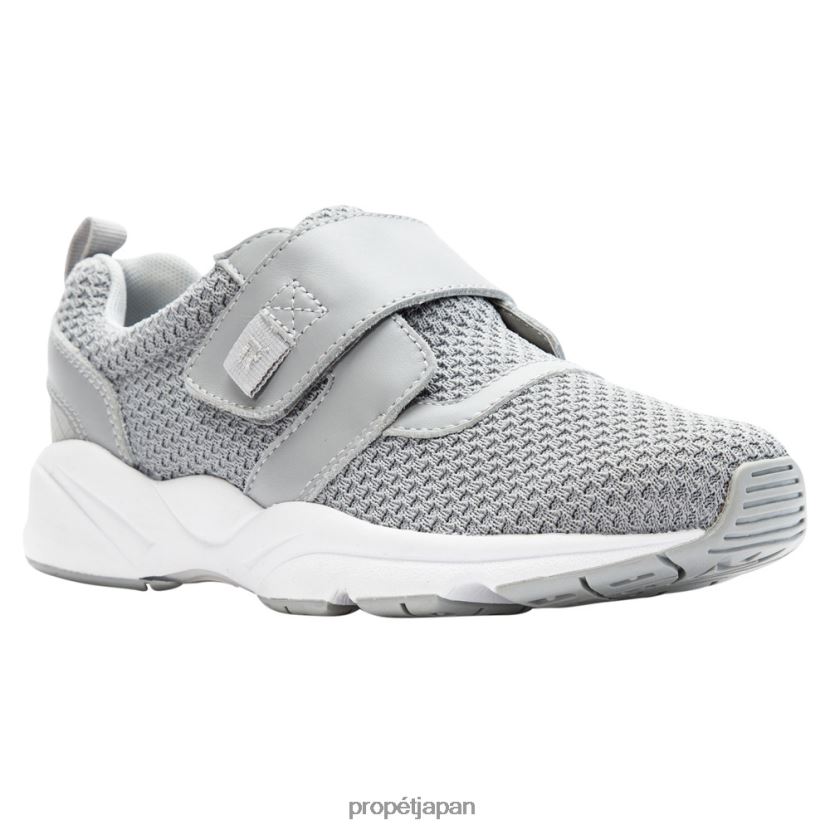 アスレチック ブラック/ブラックベリー/LTグレー Propet 0608P092 安定性×ストラップ 女性