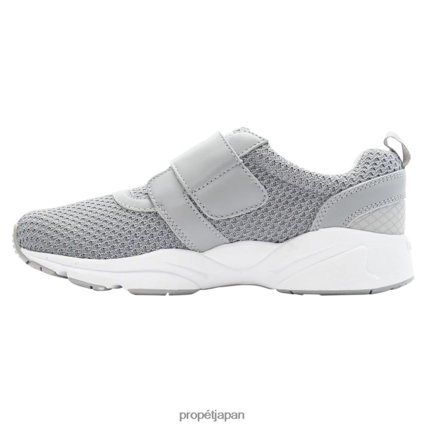 アスレチック ブラック/ブラックベリー/LTグレー Propet 0608P092 安定性×ストラップ 女性