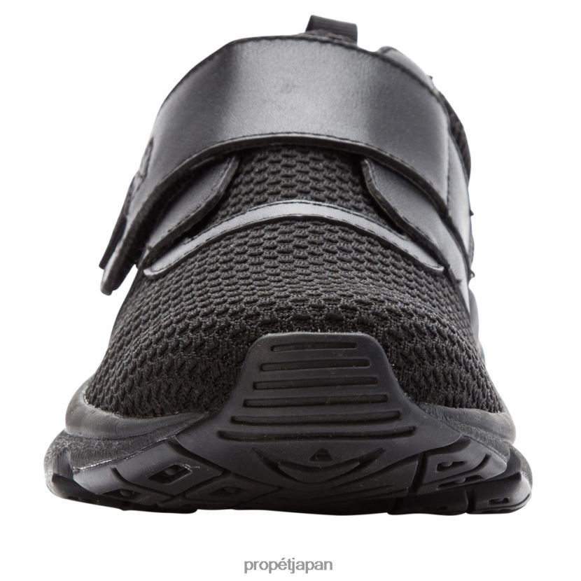 アスレチック ブラック/ブラックベリー/LTグレー Propet 0608P092 安定性×ストラップ 女性