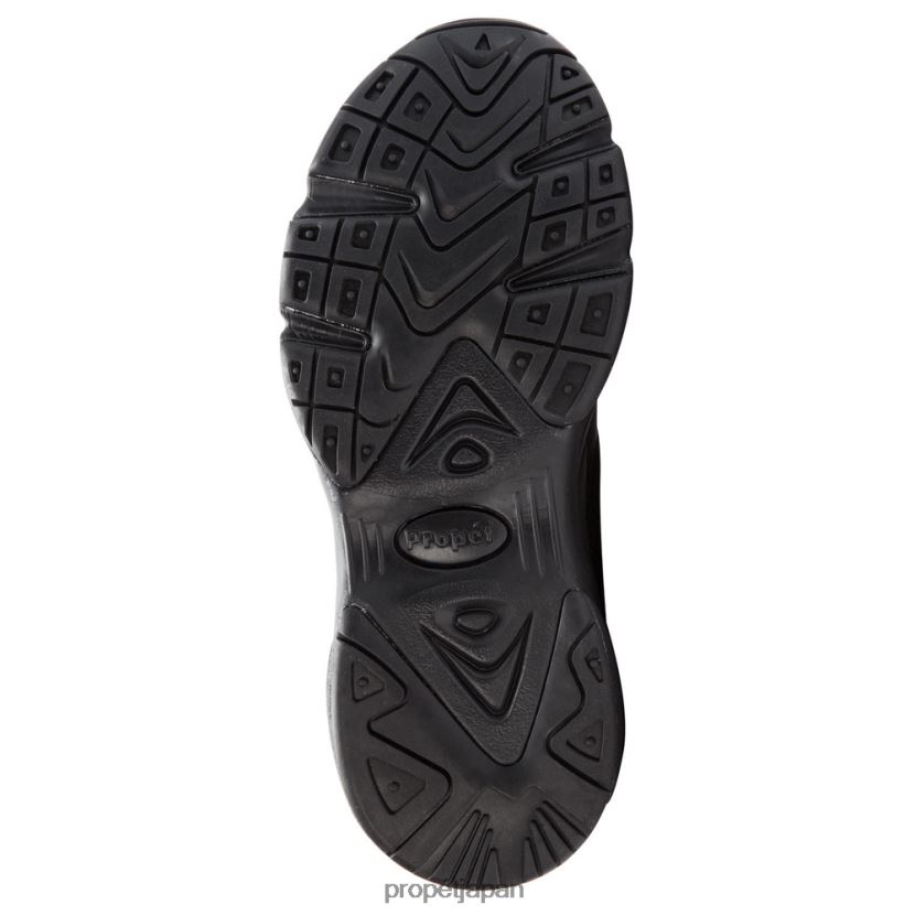 アスレチック ブラック/ブラックベリー/LTグレー Propet 0608P092 安定性×ストラップ 女性