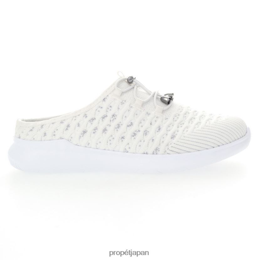 アスレチック ベイビーブルー/ブラック/グレー/ホワイト デイジー Propet 0608P0101 トラベルバウンドスライド 女性