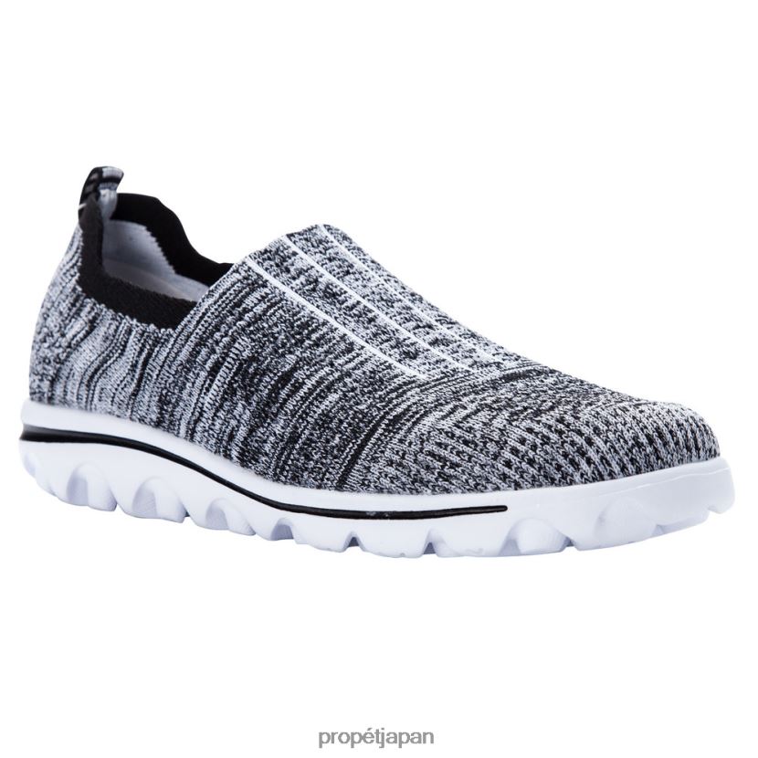 アスレチック ブラックグレー/ベリー/グレー/ネイビー/トープ/ローズ Propet 0608P0102 トラベルアクティブストレッチ 女性