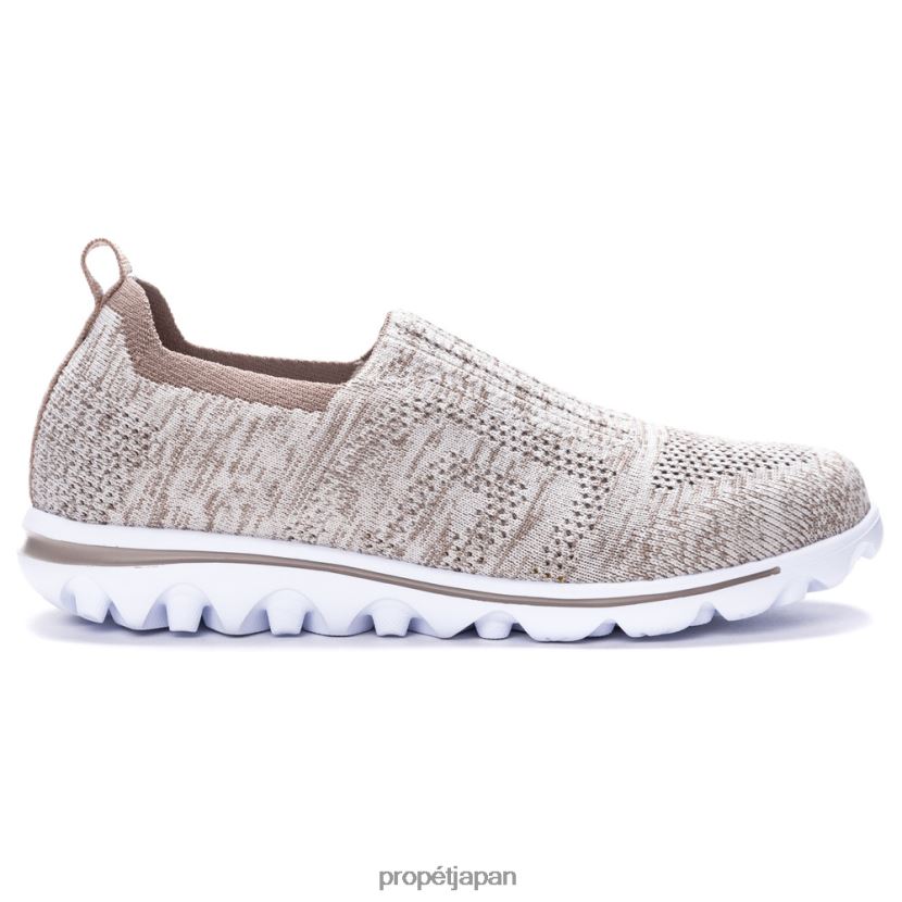 アスレチック ブラックグレー/ベリー/グレー/ネイビー/トープ/ローズ Propet 0608P0102 トラベルアクティブストレッチ 女性