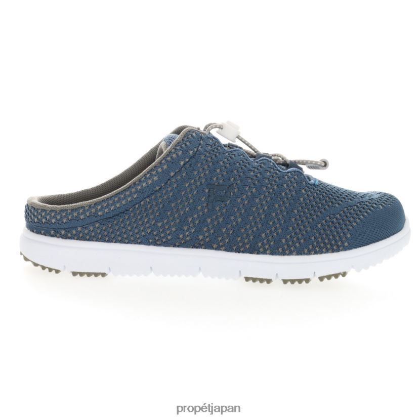 アスレチック コーラルグレー/ブラック/ケープコッドブルー/トープシエナ Propet 0608P0103 トラベルウォーカー エボ スライド 女性