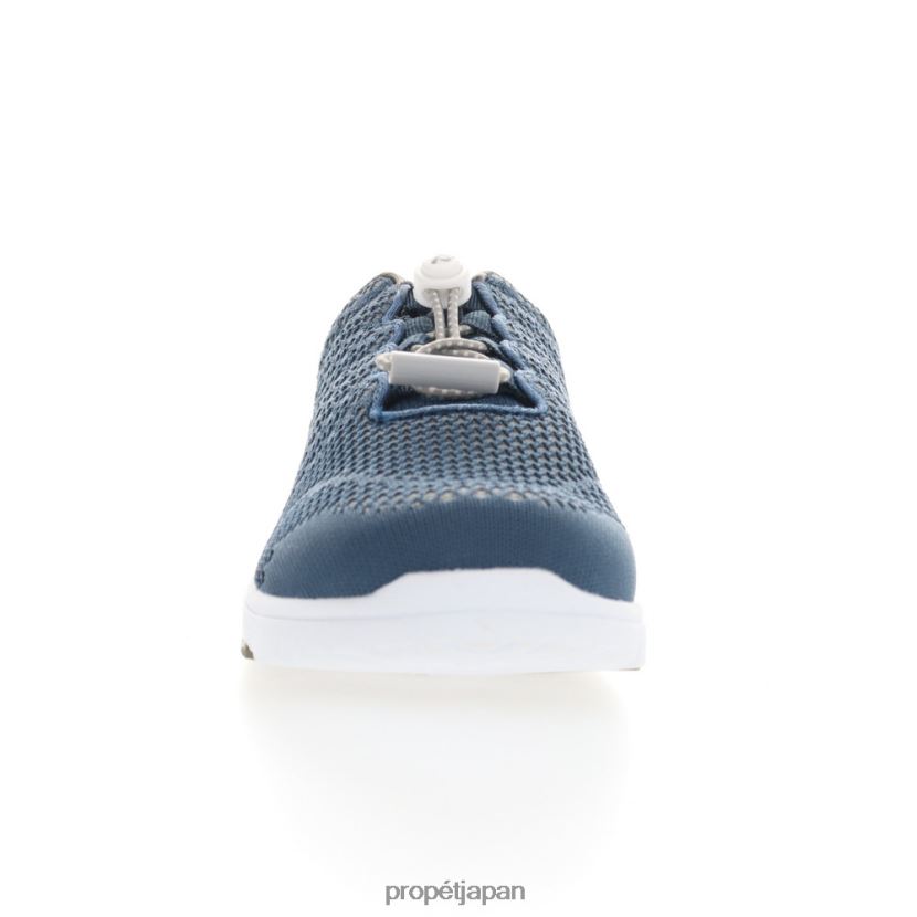 アスレチック コーラルグレー/ブラック/ケープコッドブルー/トープシエナ Propet 0608P0103 トラベルウォーカー エボ スライド 女性