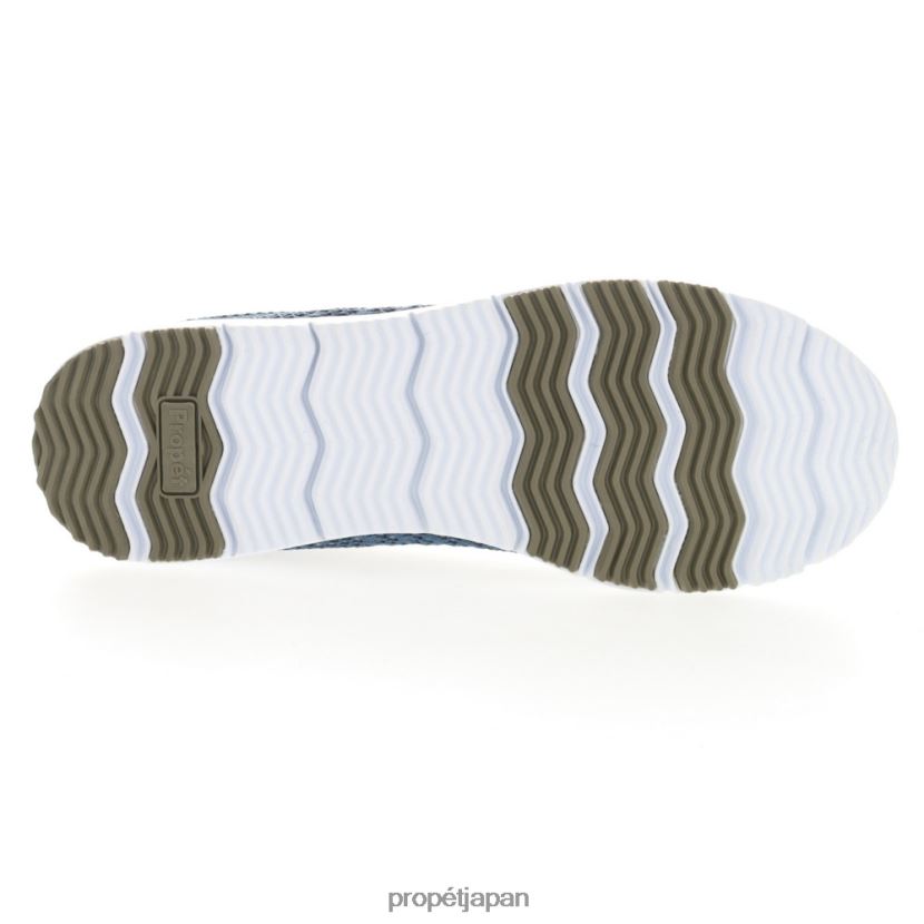 アスレチック コーラルグレー/ブラック/ケープコッドブルー/トープシエナ Propet 0608P0103 トラベルウォーカー エボ スライド 女性