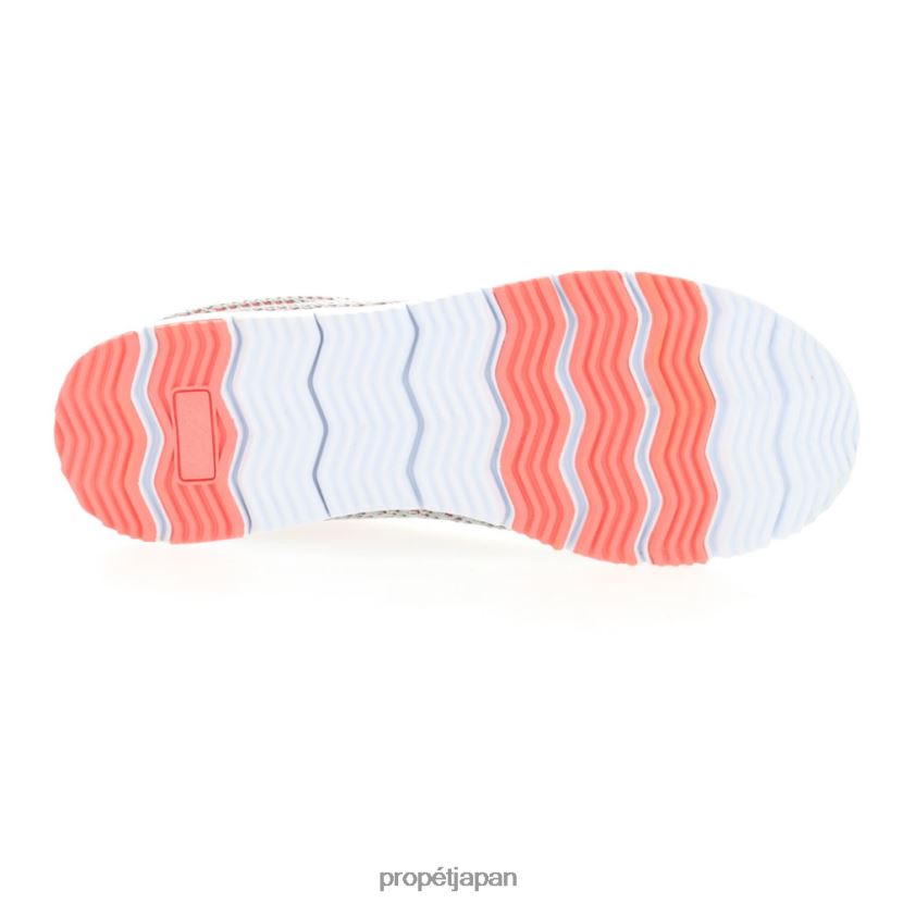 アスレチック コーラルグレー/ブラック/ケープコッドブルー/トープシエナ Propet 0608P0103 トラベルウォーカー エボ スライド 女性