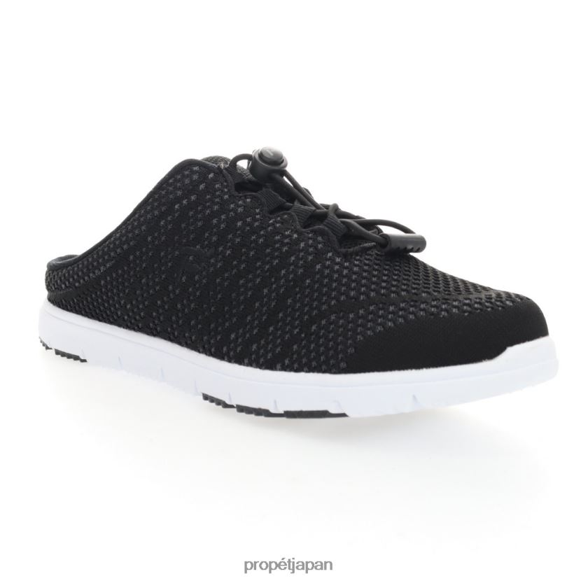 アスレチック コーラルグレー/ブラック/ケープコッドブルー/トープシエナ Propet 0608P0103 トラベルウォーカー エボ スライド 女性