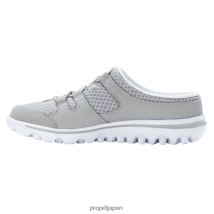 アスレチック ブラック/ブルー/グレー/サンド Propet 0608P0104 トラベルアクティブなスライド 女性