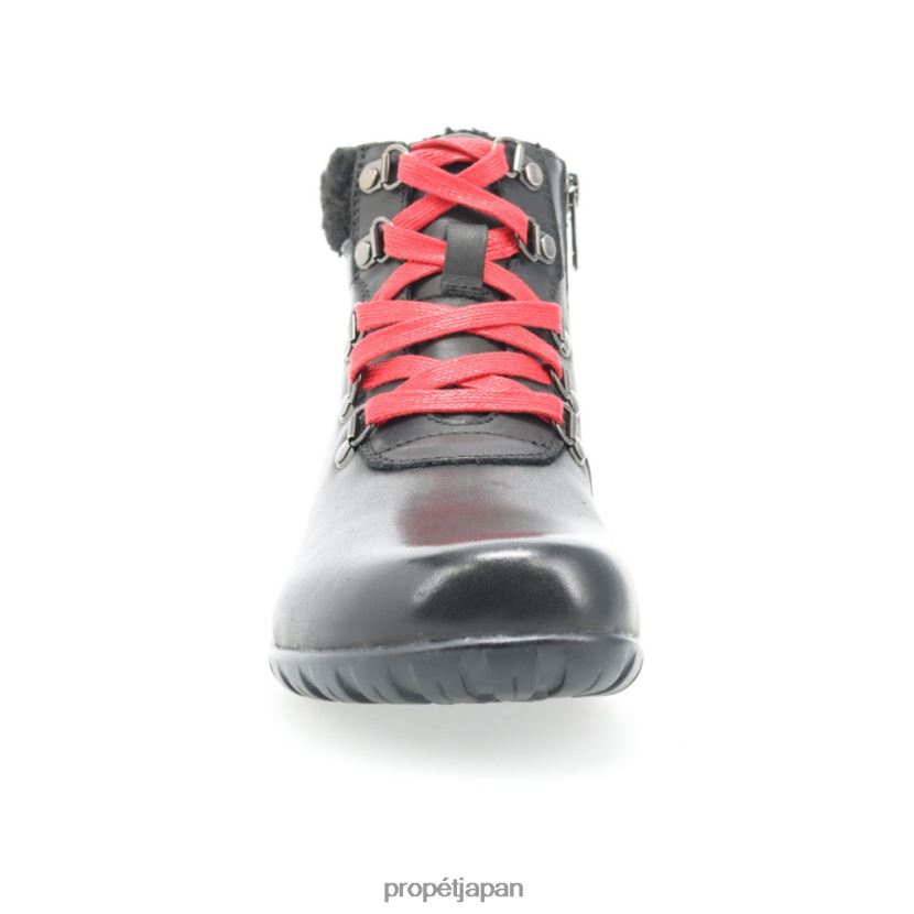 ブーツ ブラック/タン Propet 0608P0109 ダッシャー 女性