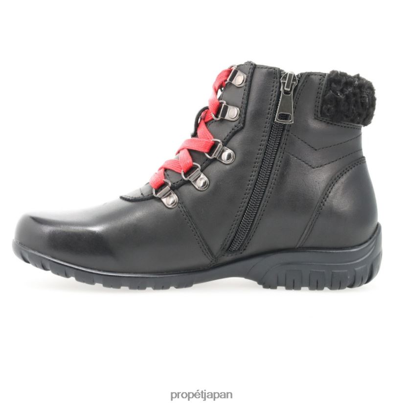 ブーツ ブラック/タン Propet 0608P0109 ダッシャー 女性