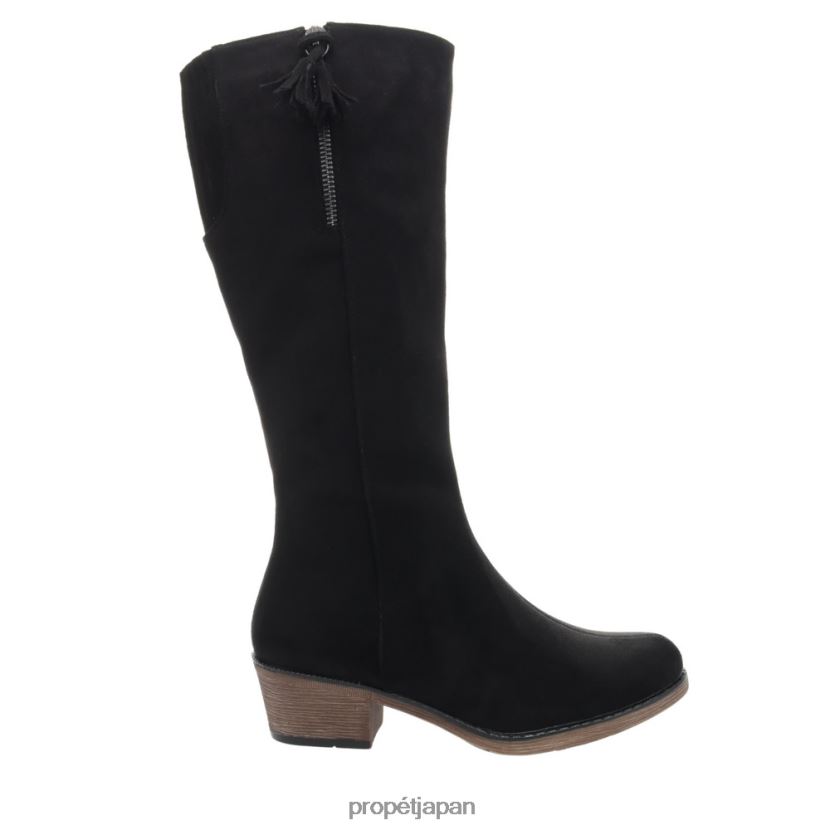 ブーツ ブラック/スモークトープ Propet 0608P0111 ライダー 女性
