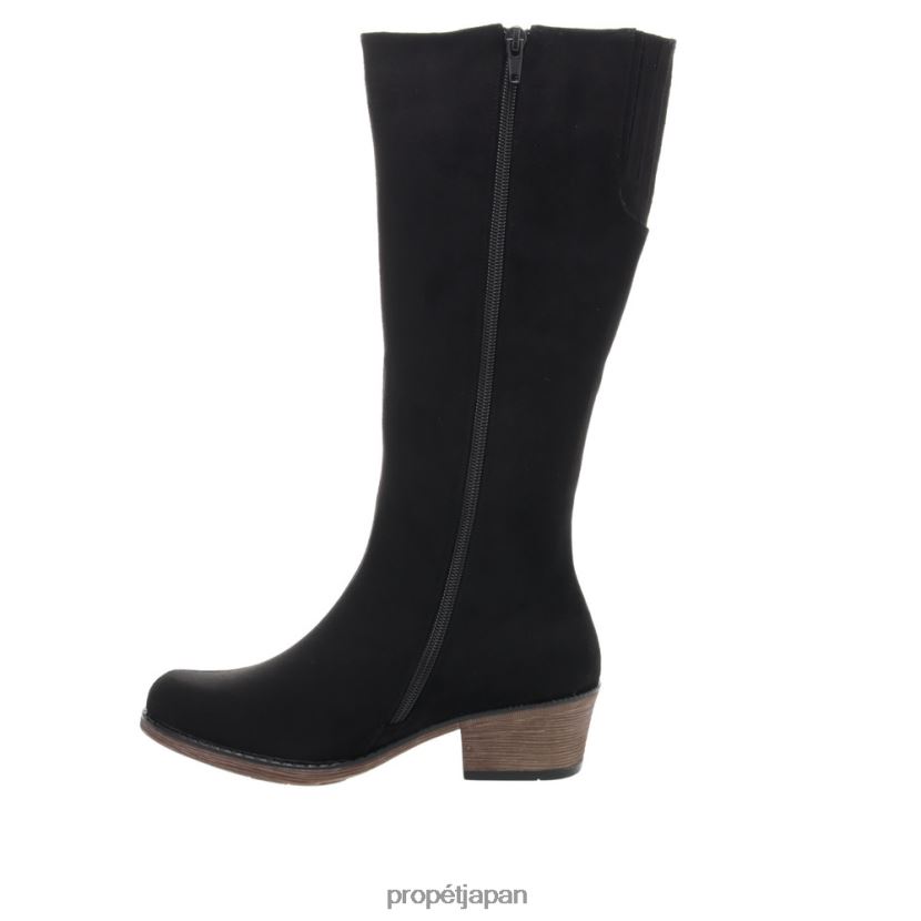 ブーツ ブラック/スモークトープ Propet 0608P0111 ライダー 女性