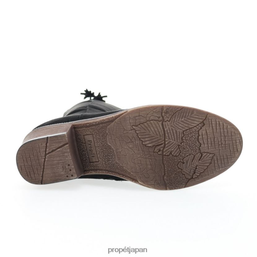 ブーツ ブラック/スモークトープ Propet 0608P0111 ライダー 女性