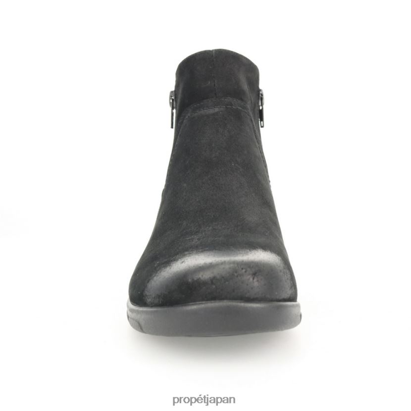 ブーツ ブラック/ブラウン/タン/ブラックスエード/グレースエード/バーガンディー Propet 0608P0118 波打つ 女性