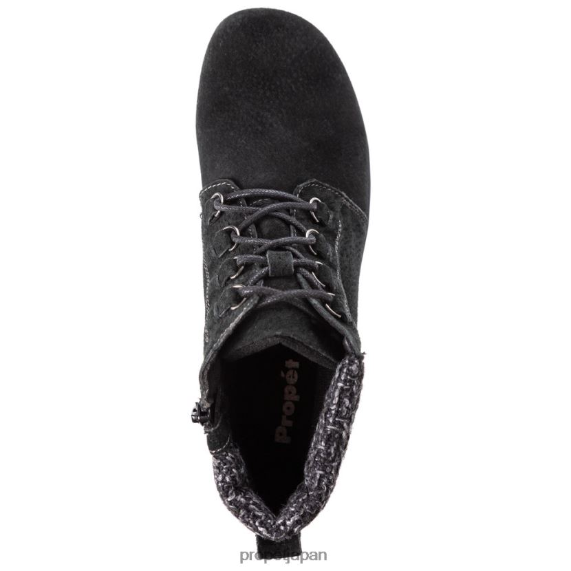 ブーツ ブラウン/ブラックスエード/グレー/ネイビー Propet 0608P0121 デラニースエード 女性