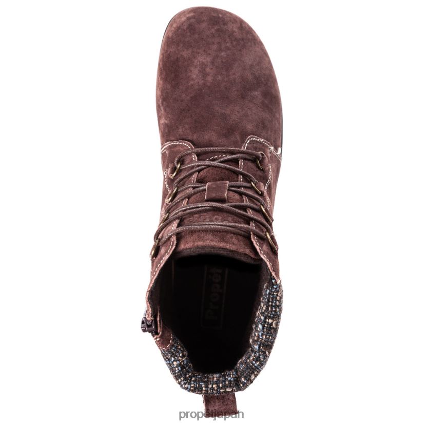 ブーツ ブラウン/ブラックスエード/グレー/ネイビー Propet 0608P0121 デラニースエード 女性