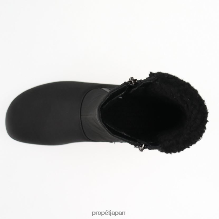 ブーツ 黒 Propet 0608P0125 ダニ・ミッド 女性