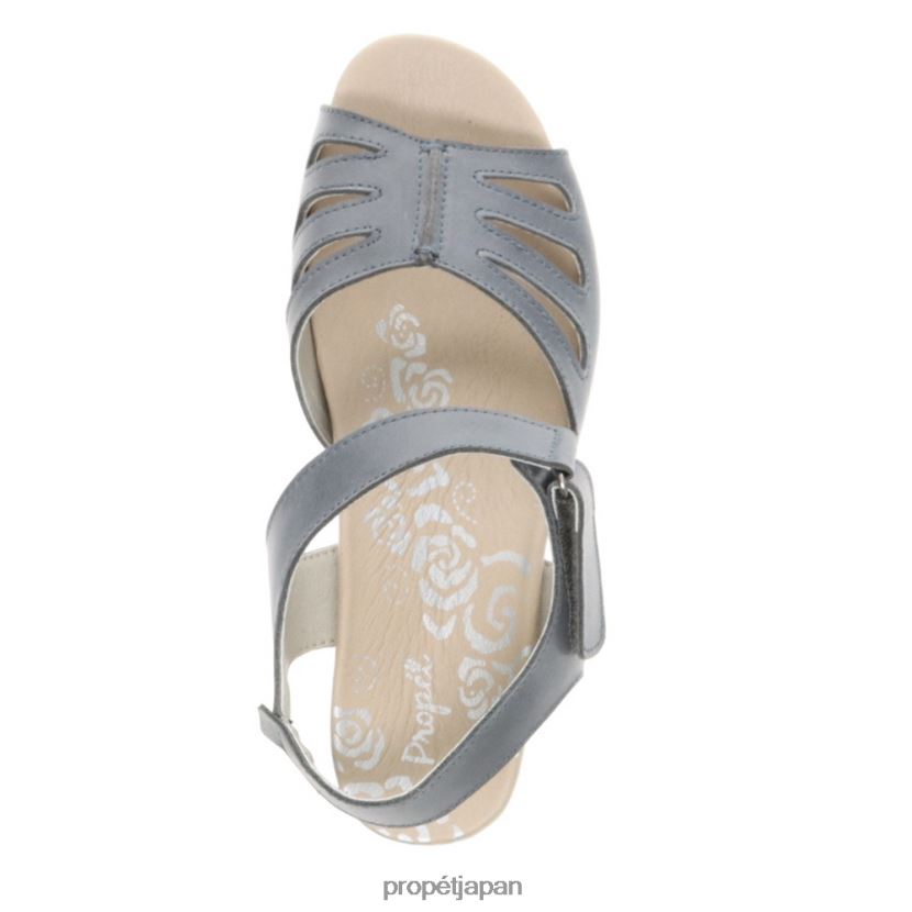 サンダル 黒/青/白 Propet 0608P0131 マヤ 女性