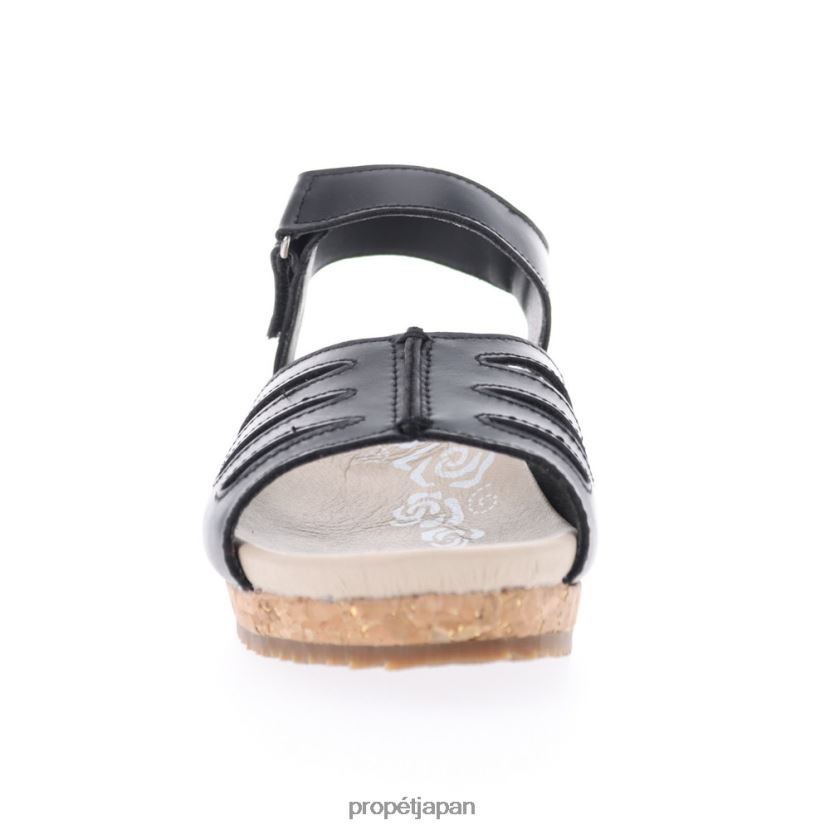 サンダル 黒/青/白 Propet 0608P0131 マヤ 女性