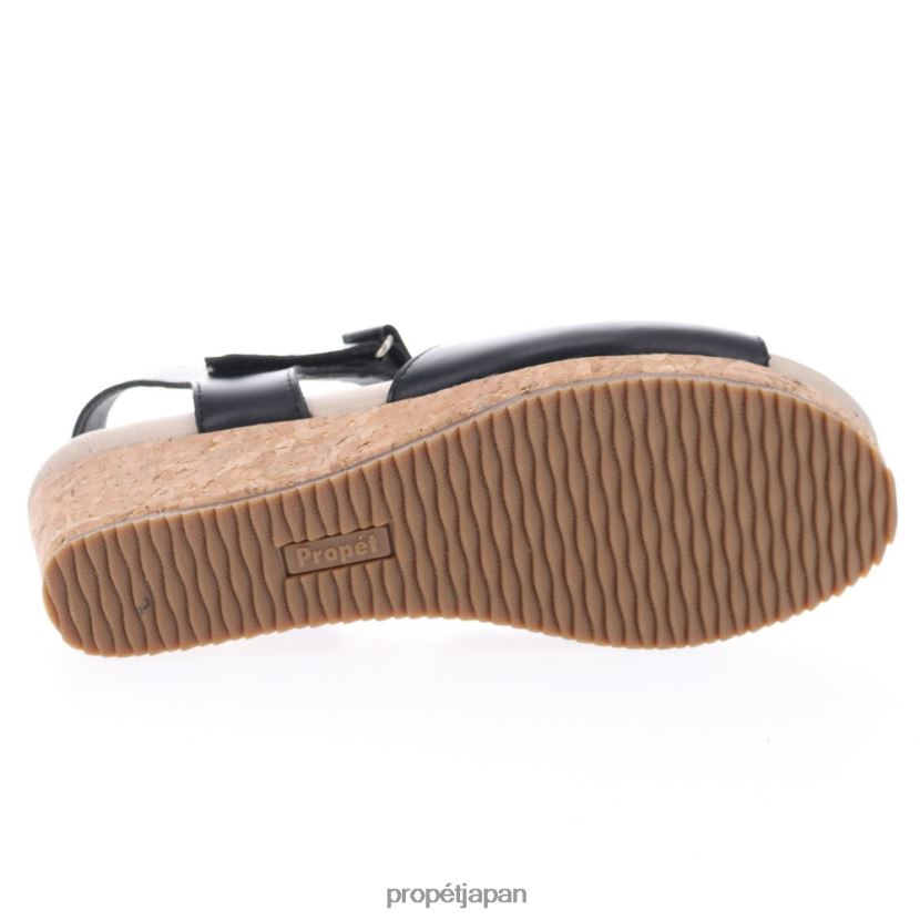 サンダル 黒/青/白 Propet 0608P0131 マヤ 女性