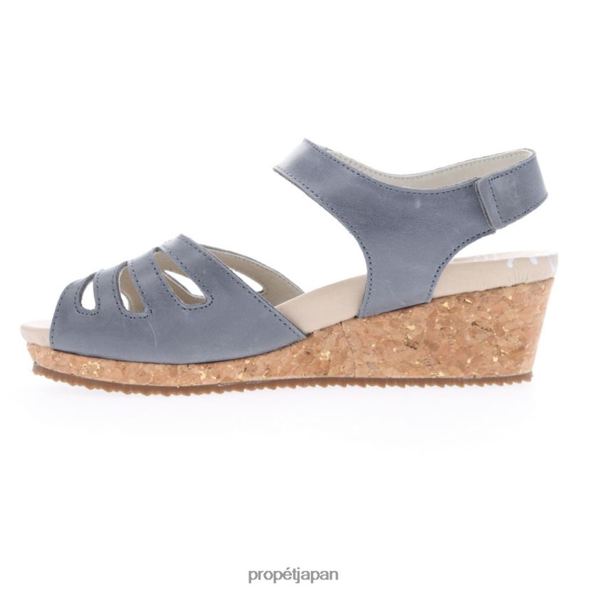 サンダル 黒/青/白 Propet 0608P0131 マヤ 女性