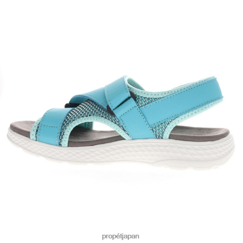 サンダル ティール/ブラック/ネイビー/シルバー Propet 0608P0132 旅行アクティブスポーツ 女性