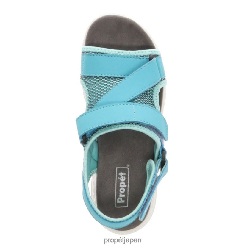 サンダル ティール/ブラック/ネイビー/シルバー Propet 0608P0132 旅行アクティブスポーツ 女性