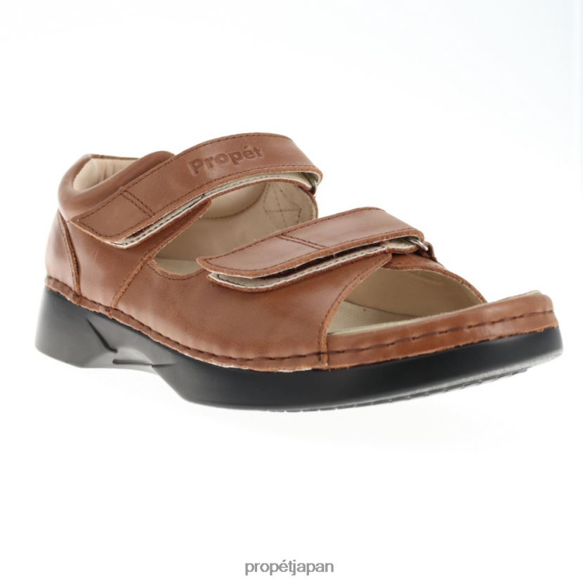サンダル ブラック/ダスティトープ ヌバック/チーク Propet 0608P0136 ペディックウォーカー 女性