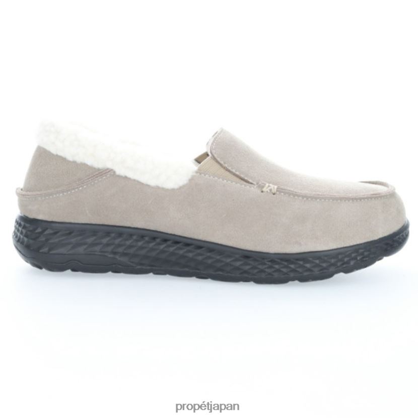 スリッパ ストーン/ブラック/ワインレッド Propet 0608P0137 ブリット 女性