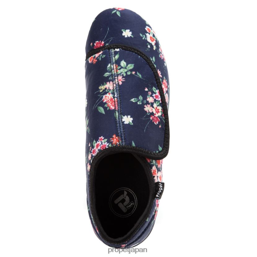 スリッパ ブラック/ブラックフローラル/バーガンディコーデュロイ/ネイビーブロッサム/ストーンコーデュロイ Propet 0608P0138 足をクッションする 女性