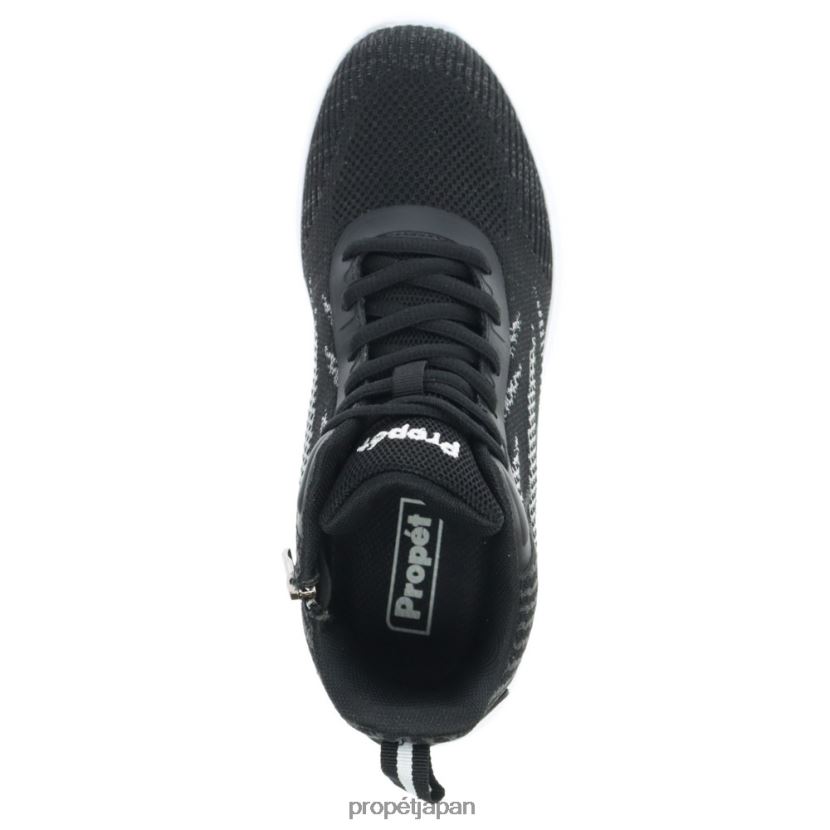 カジュアル 赤/黒/グレー Propet 0608P0141 旅行に行きたい、こんにちは 女性