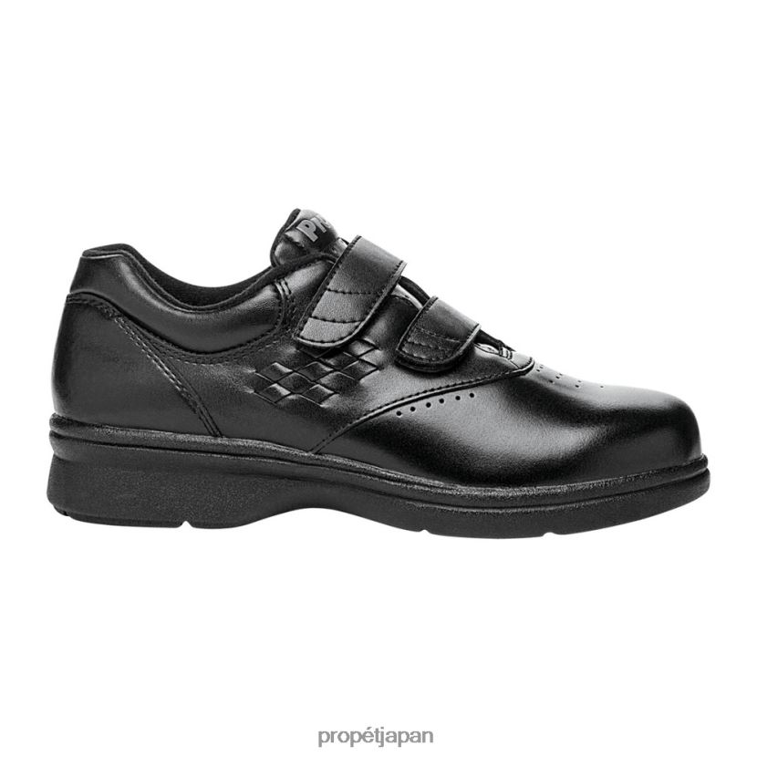 カジュアル 黒 Propet 0608P0148 ビスタストラップ 女性