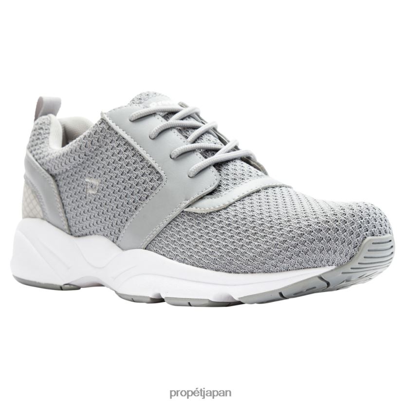 アスレチック ブラック/ダークグレー/ライトグレー Propet 0608P014 安定性× 男性