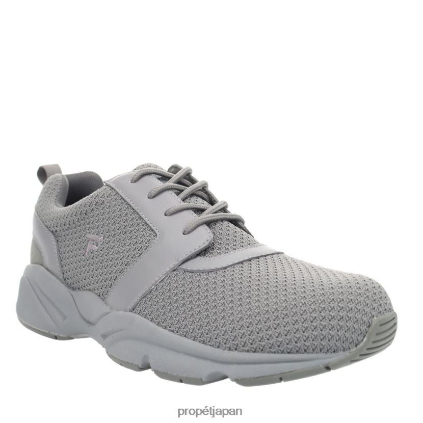 アスレチック ブラック/ダークグレー/ライトグレー Propet 0608P014 安定性× 男性
