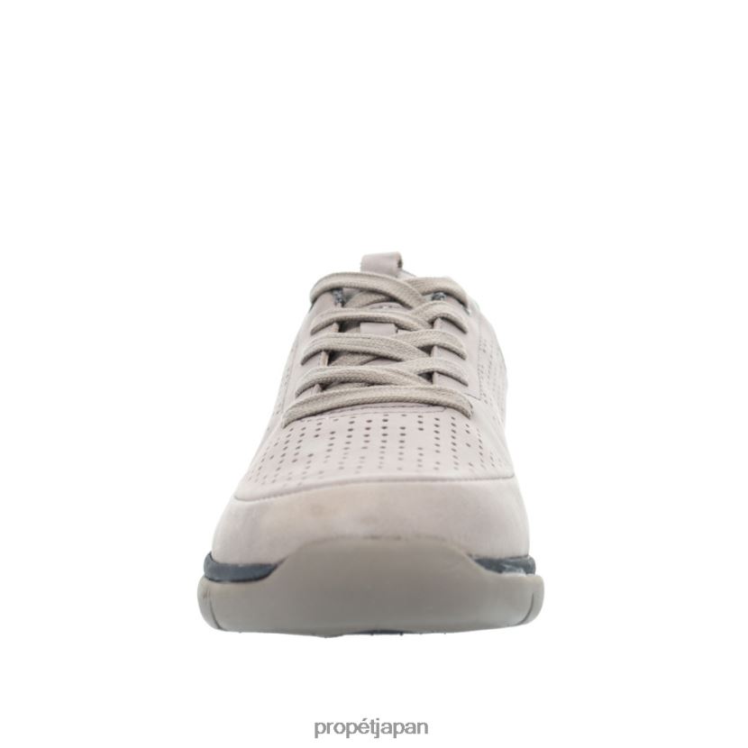 カジュアル リネン/マッシュルーム/ブラック Propet 0608P0155 セイディ 女性