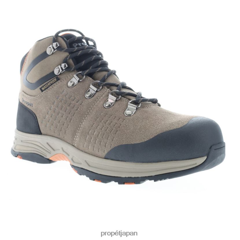 ブーツ ブラック/ガンスモークオレンジ Propet 0608P017 コンラッド 男性