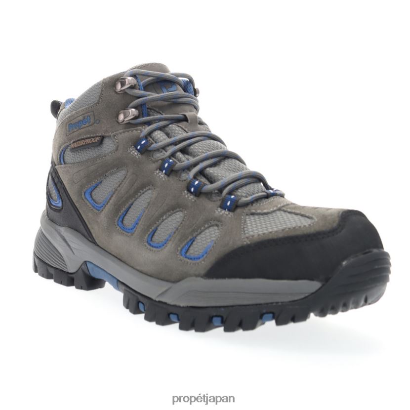 ブーツ ブラック/ガンスモークオレンジ/ブラウン/グレーブルー/ブラックレッド Propet 0608P031 リッジウォーカー 男性