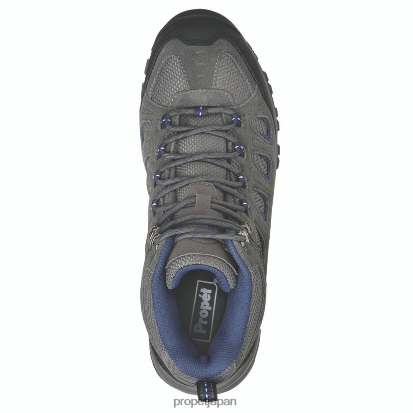 ブーツ ブラック/ガンスモークオレンジ/ブラウン/グレーブルー/ブラックレッド Propet 0608P031 リッジウォーカー 男性