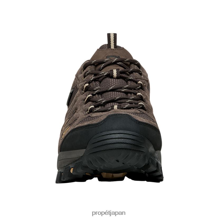 ブーツ ガンスモークオレンジ/ブラック/ブラウン/ブラックレッド/グレーブルー Propet 0608P032 リッジウォーカーロー 男性