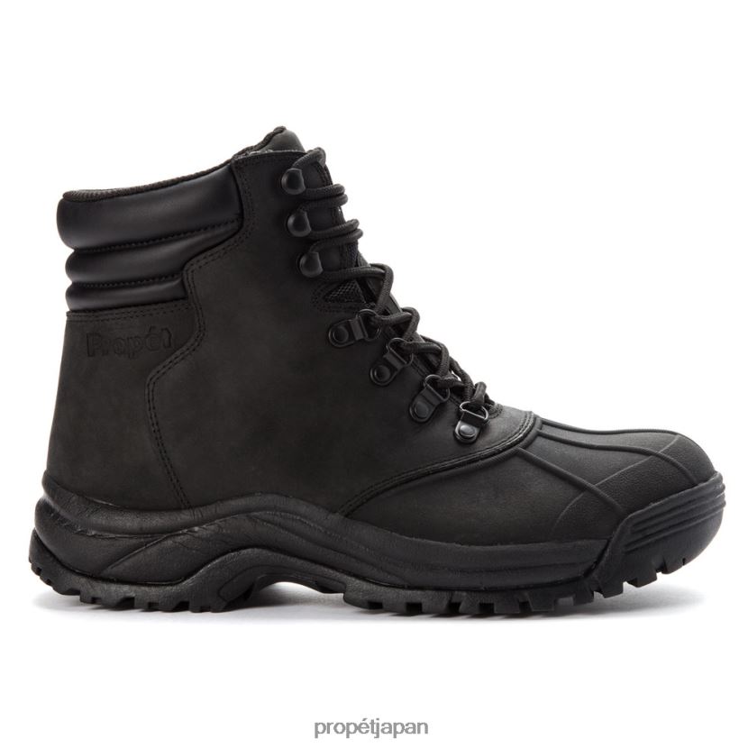 ブーツ ブラック/ブラウンブラック Propet 0608P033 ブリザードミッドレース 男性