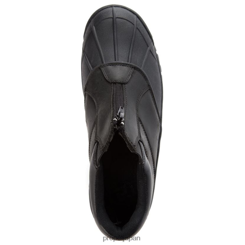 ブーツ ブラウンブラック/ブラック Propet 0608P034 ブリザードアンクルジッパー 男性