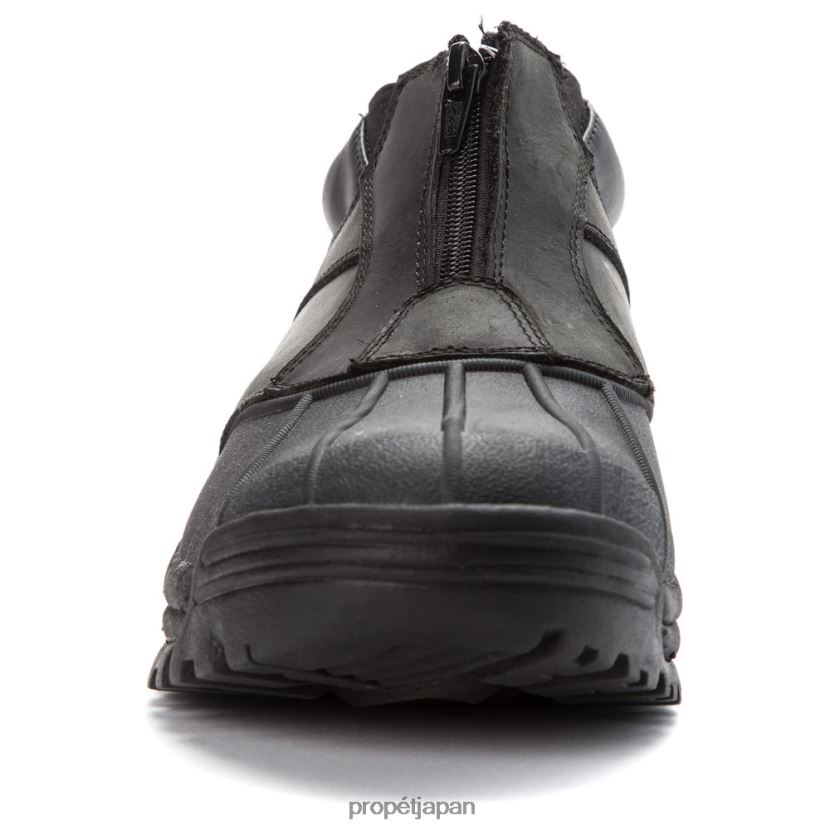 ブーツ ブラウンブラック/ブラック Propet 0608P034 ブリザードアンクルジッパー 男性